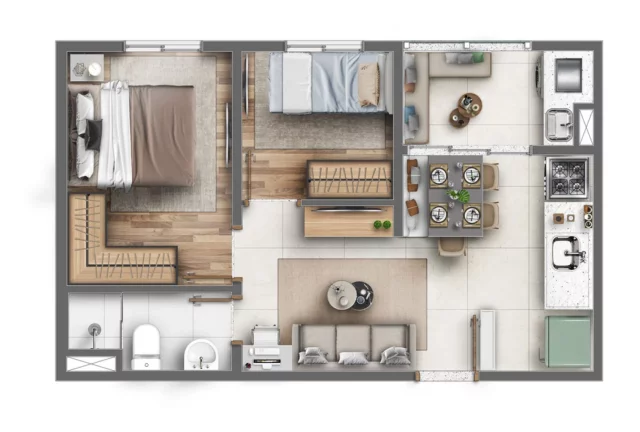 Imagem APARTAMENTO RESIDENCIAL em São Paulo - SP, Vila Carmosina