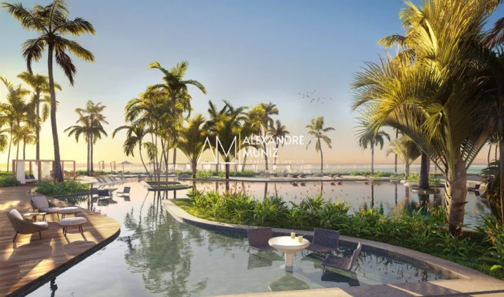 Imagem Ocean Garden Beach Houses Porto das Dunas, lançamento, condomínio de praia