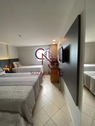 Imagem Flat vista mar mobiliado em Ponta Negra