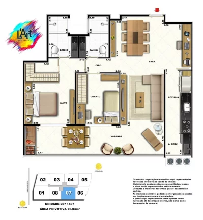 Imagem L'Art Residences - Apartamento à venda no bairro Andaraí - Rio de Janeiro/RJ