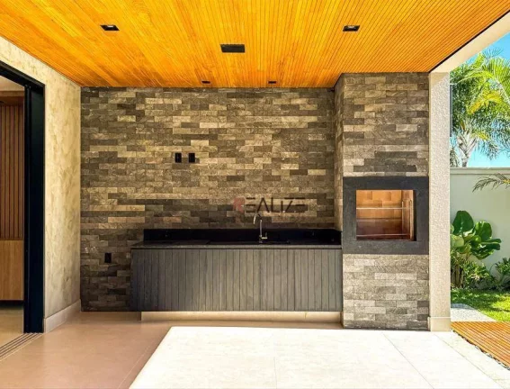 Imagem Sobrado com 4 suítes à venda, 337 m² por R$ 3.700.000 - Condomínio alto padrão - Indaiatuba interior de São Paulo
