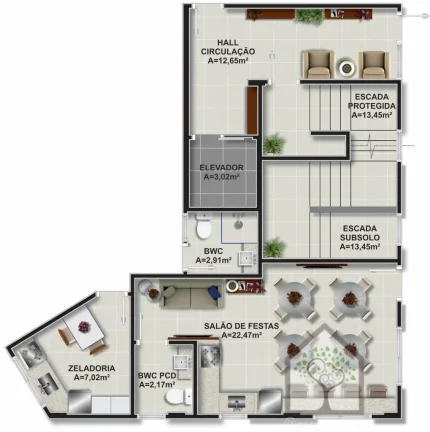 Imagem Apartamento em Construção no Itacorubi