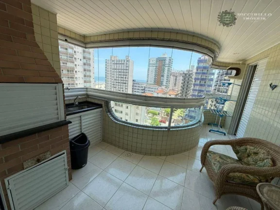 Imagem Apartamento com 2 dormitórios à venda, 85 m² por R$ 675.000 - Vila Guilhermina - Praia Grande/SP