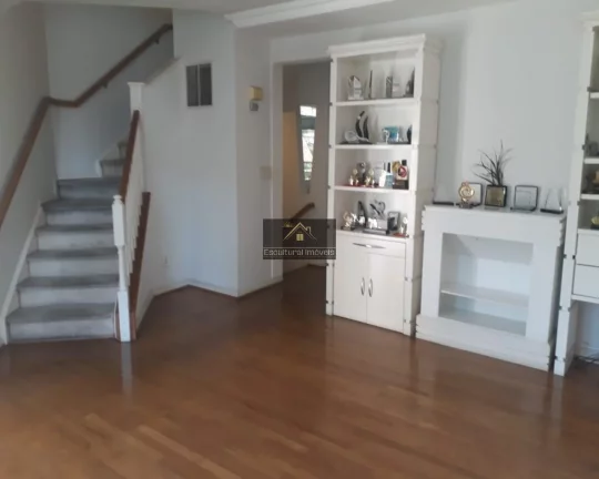 Imagem BROOKLIN SOBRADO ESTILO VITORIANO CONDOMÍNIO 230,00 M ÁREA CONSTRUÍDA 4 DORMITÓRIOS 2 DELES SUÍTE SALA AMPLA VARANDA GOURMET 2 VAGAS COBERTAS LAZER