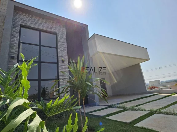 Imagem Casa com escritório e 3 suítes à venda, 195 m² por R$ 1.490.000 - Condomínio Piemonte - Indaiatuba/SP