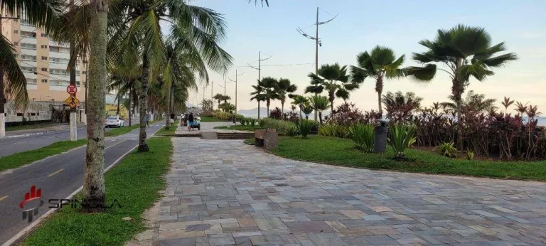 Imagem Apartamento com 1 dormitório à venda, 36 m² por R$ 325.000,00 - Caiçara - Praia Grande/SP