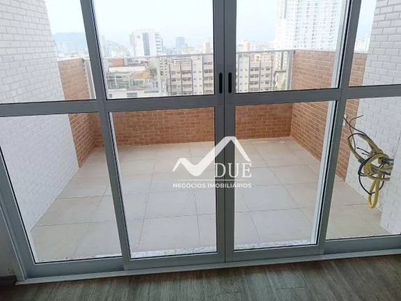 Imagem Apartamento com 2 quartos à venda, 84 m² por R$ 896.665 - Boqueirão - Santos/SP