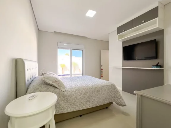 Imagem Casa moderna com 4 suítes à venda, 236 m² por R$ 2.390.000 - Condomínio Próximo ao Parque Ecológico - Indaiatuba/SP