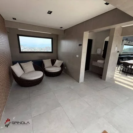 Imagem Apartamento com 2 dormitórios à venda, 77 m² por R$ 730.000,00 - Canto do Forte - Praia Grande/SP