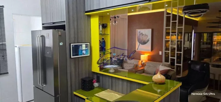 Imagem Apartamento com 3 dormitórios à venda, 111 m² por R$ 1.190.000,00 - Guilhermina - Praia Grande/SP