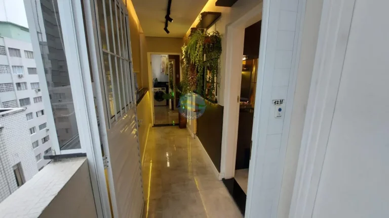 Imagem Lindo apartamento a venda em Santos no Embaré na praia