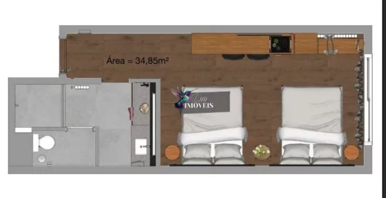 Imagem Jangal das Araucárias - FRAÇÃO IMOBILIÁRIA APARTAMENTO JANGAL DE ARAUCÁRIAS