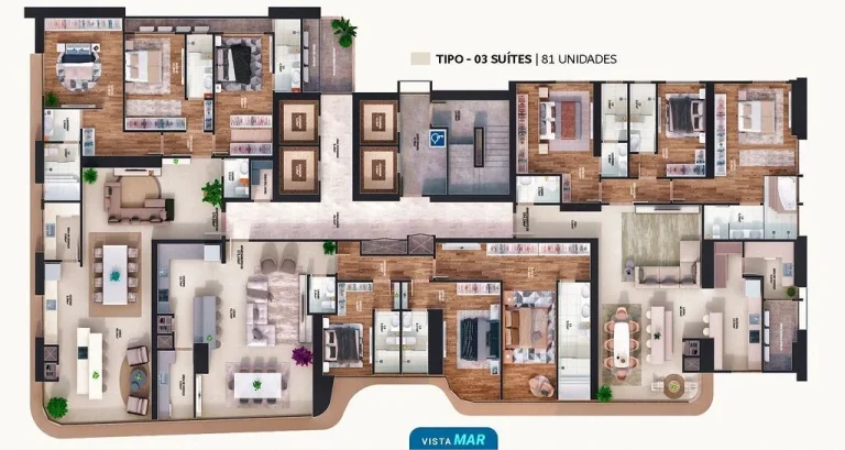 Imagem Apartamento 4 Dormitórios para venda em Itapema - SC
