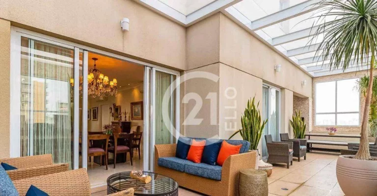 Imagem Cobertura com 4 dormitórios à venda, 434 m² por R$ 14.000.000,00 - Moema - São Paulo/SP