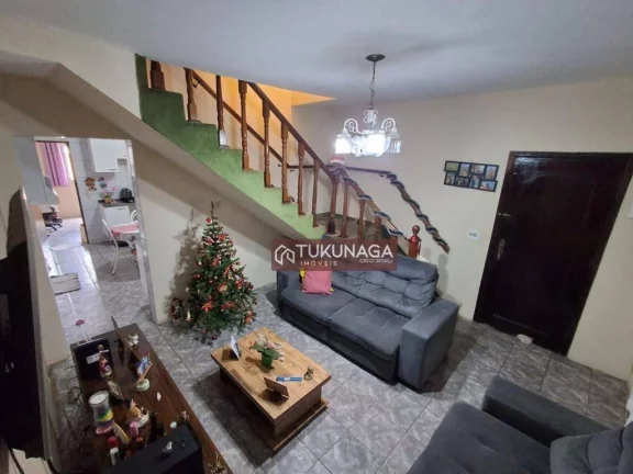 Imagem Sobrado com 3 dormitórios à venda, 169 m² por R$ 630,000- Cidade Parque Brasília - Guarulhos/SP