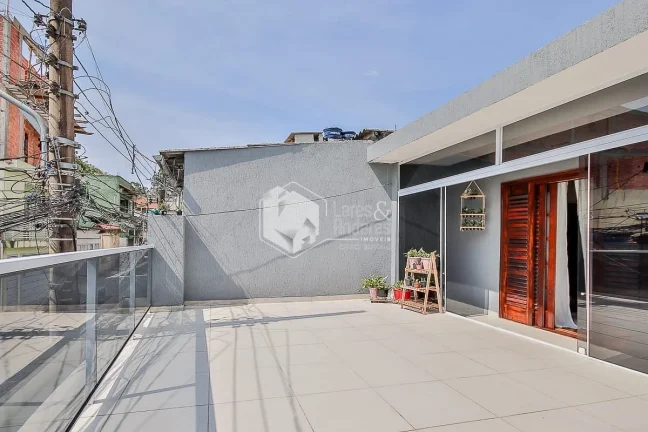 Imagem SOBRADO À VENDA, 160M² 3 QUARTOS, 2 VAGAS, AREA GOURMET COM COBERTURA RETRÁTIL - OPORTUNIDADE - VILA CURUÇÁ SÃO PAULO, SP
