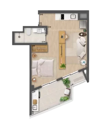 Imagem Apartamento para Venda em Rio de Janeiro / RJ no bairro Copacabana