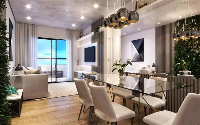 Imagem APARTAMENTO COM 80.75 m² - BOQUEIRAO - PRAIA GRANDE SP