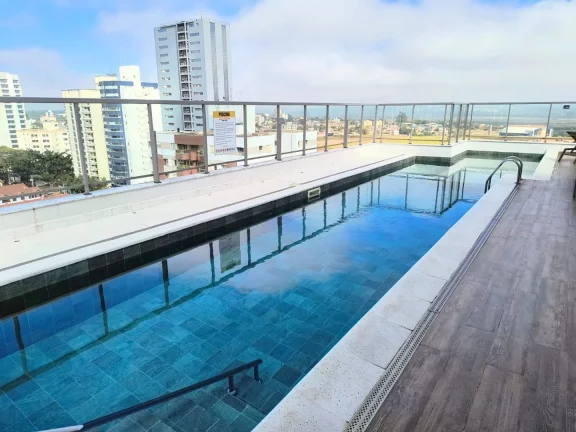Imagem Apartamento com 1 dormitório para alugar, 52 m² por R$ 4.130,00/mês - Parque Residencial Aquarius - São José dos Campos/SP