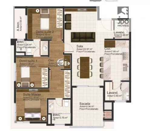 Imagem Apartamento a Venda no bairro Cristo Rei - Curitiba, PR