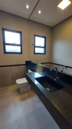 Imagem Casa com 3 suítes, escritório e piscina grande à venda- Condomínio Arara Azul - Ribeirão Preto/SP