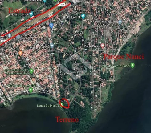 Imagem Terreno em Maricá com 4200 m² na Entrada do Condomínio Eliza
