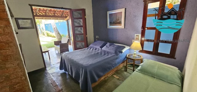 Imagem Casas para Alugar Temporada Juquehy - 600m da praia, 3 dorm. sendo 1 suíte, máx. 12 pessoas | Juquehy Imobiliária