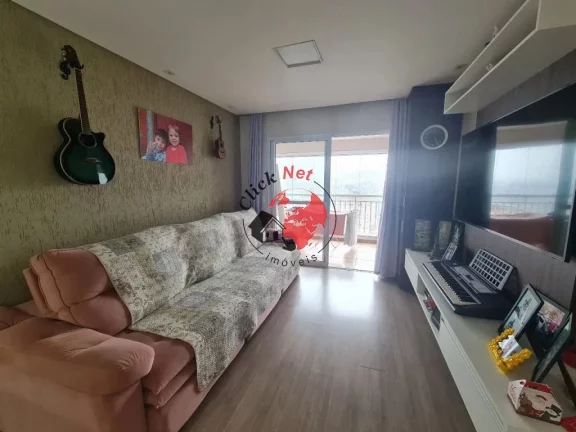 Imagem Apto 104 m², com 3 dorms com móveis planejados, sendo 1 suíte, escritório com móveis planejados, terraço envidraçado vista livre,Centro, São Bernardo do Campo