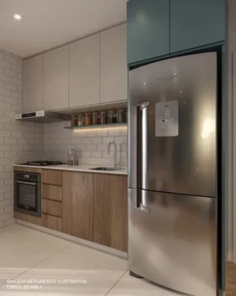 Imagem LANÇAMENTO - Apartamento com 2 dormitórios à venda, 49 m² por R$ 267.393 - Fazenda Aya - Suzano/SP