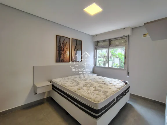 Imagem Venda de Apartamento de Luxo reformado na Vila Luis Antônio, Guarujá-SP: 3 Quartos, 1 Suíte, 2 Salas, 3 Banheiros, 1 Vaga de Garagem - 150,25 m².