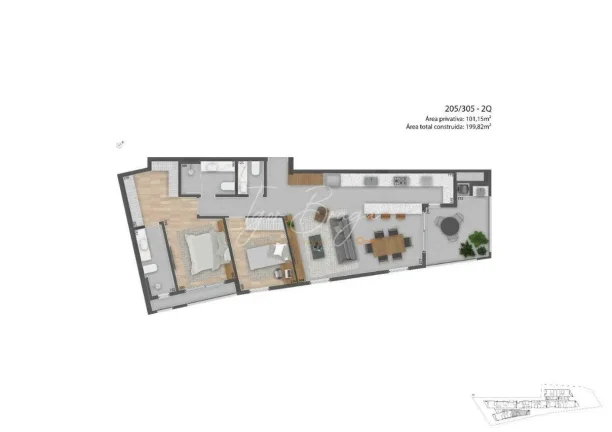 Imagem Apartamento à venda no bairro Mercês em Curitiba/PR