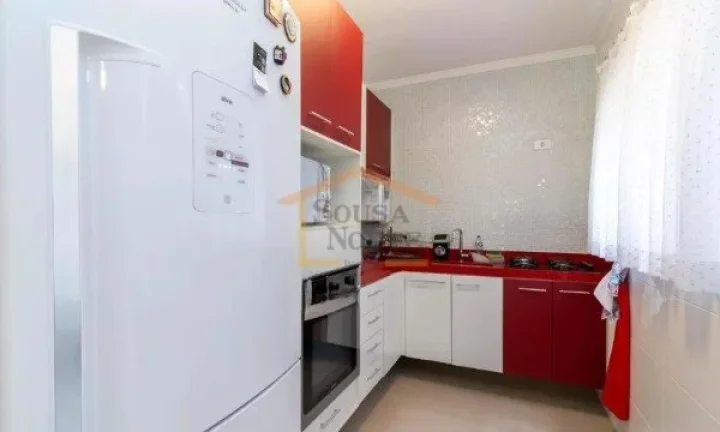 Imagem Casa em condomínio fechado com 62 m², 2 dormitórios, sendo 2 suítes, 3 banheiros, sala, cozinha ...