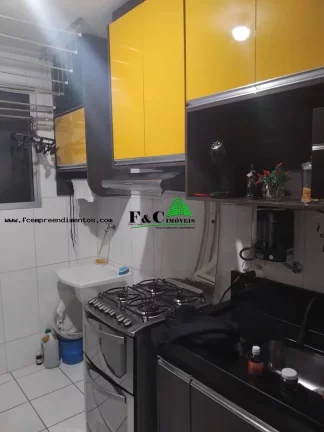 Imagem Apartamento para Venda em Limeira, Residencial Villa do Sol, 2 dormitórios, 1 banheiro, 1 vaga