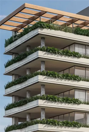 Imagem Luxuoso Apartamento de 4 Quartos no Jardim Guedala, São Paulo-SP Condomínio Casa Arbo 515m² 4 Suítes 6 Banheiros 4 Vagas
