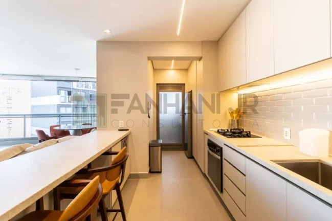 Imagem Venha conhecer o EDGE ITAIM, um apartamento de 109m² localizado em um dos melhores bairros de São Paulo. Com uma excelente planta, esse imóvel conta