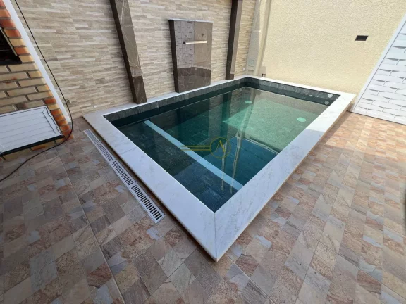 Imagem Casa térrea nova planejado na cozinha piscina e churrasqueira Peruíbe
