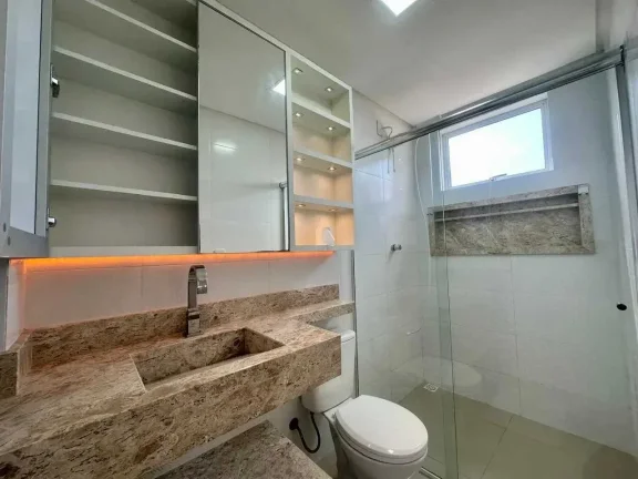Imagem Apartamento com 2 dormitórios sendo 1 suíte 1 vaga, a 300 metros da praia de Gravatá, Navegantes/SC