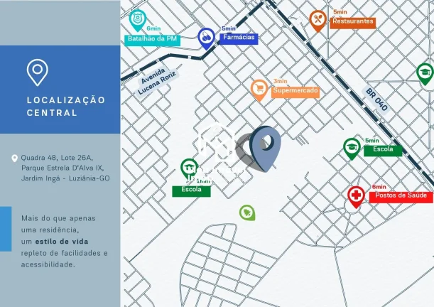 Imagem Apartamento Residencial Park Club - Luziânia GO