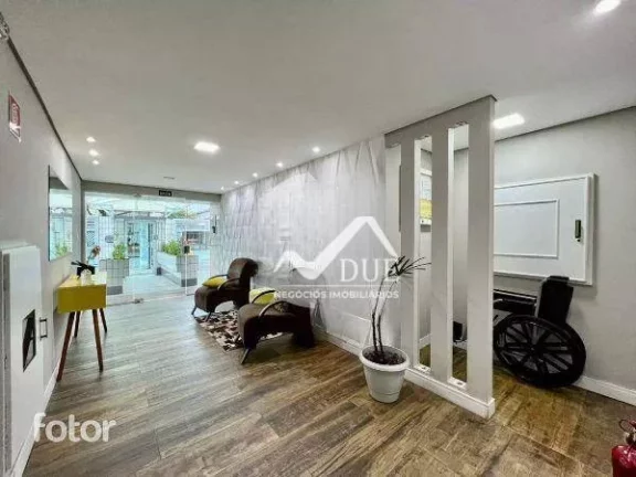 Imagem Apartamento com 2 dormitórios à venda, 90 m² por R$ 465.000 - Aparecida - Santos/SP