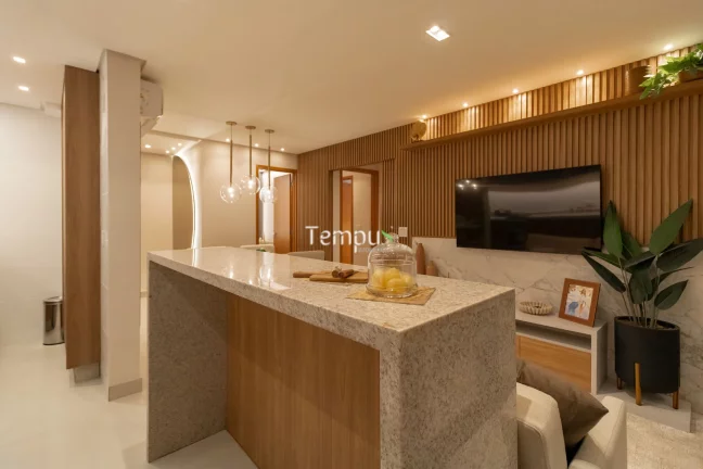 Imagem Lake House Residence - Apartamento Alto Padrão, Parque Amazonia, vista livre, andar alto, 3 Suítes