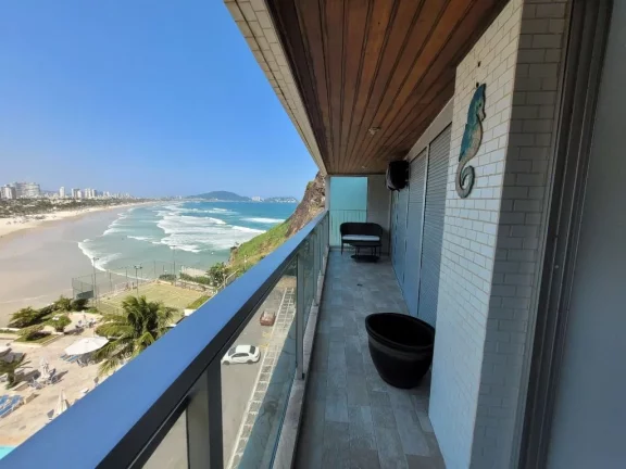 Imagem PITANGUEIRAS - FRENTE AO MAR, BELÍSSIMA VISTA DA PRAIA, LINDO APTO TOTALMENTE REFORMADO E DECORADO, 168 M² ÚTEIS, 02 VAGAS DE GARAGEM, LAZER.