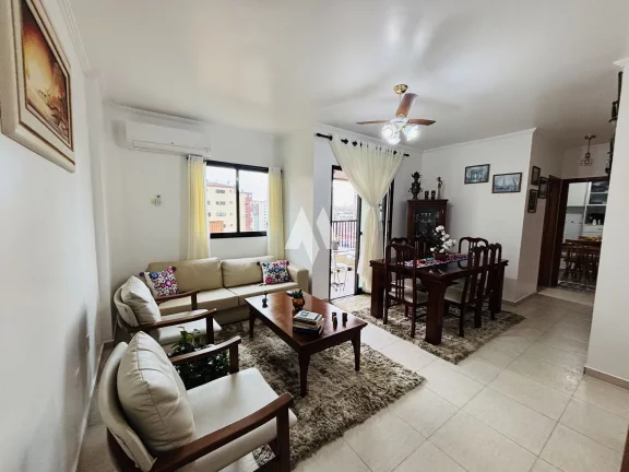 Imagem Apartamento à venda 3 dormitórios,2 suítes e 2 vagas demarcadas - Pompéia / Santos
