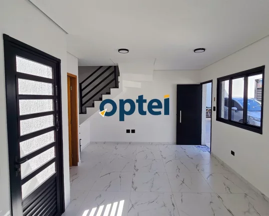 Imagem Sobrado Novo à Venda Parque das Nações Santo André | 2 Dorms 1 Suíte | 61m² | 2 Vagas | Aceita FGTS