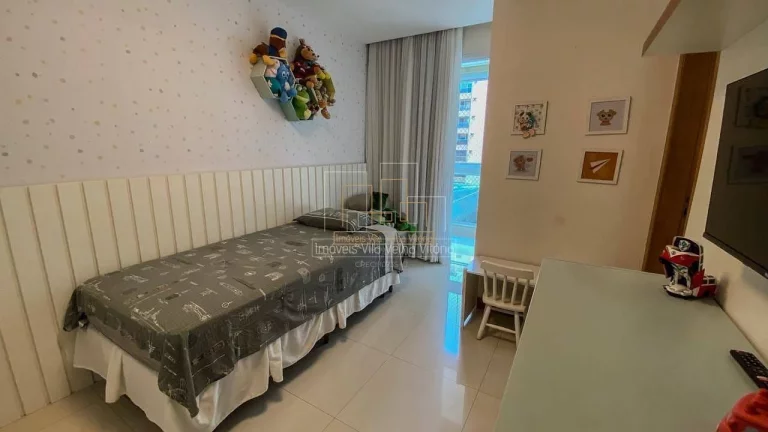Imagem 4 Quartos de Alto Padrão na Praia da Costa 2 Suítes, Lazer na Cobertura