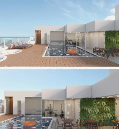 Imagem Lançamento Edifício Porto Bello com 2 Quartos no Centro de Guarapari/ES