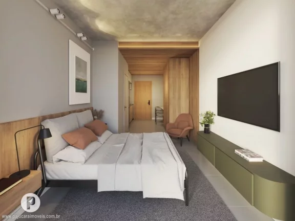 Imagem Studio c/ Varanda [26m²] ÷ 33 meses, 400m da Praia, Jatiúca