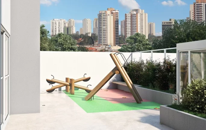 Imagem Apartamento à venda em Santo André-SP Vila Tibiriçá 2 quartos 1 suíte 2 banheiros 1 vaga 55,00 m² Condomínio Residencial Colorino Di Antinori