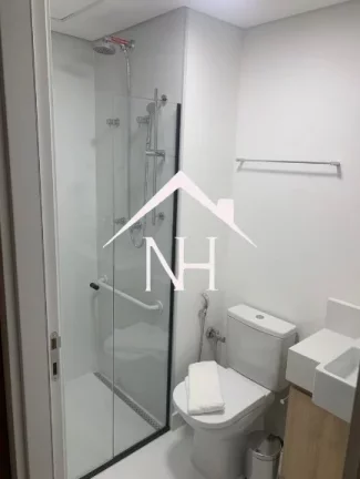 Imagem Studio de 26m mobiliado, lavanderia, coworking, concierge, Academia, Shopping ibirapuera, aeroporto congonhas, metro eucaliptos, parque ibirapuera