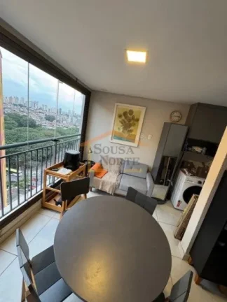 Imagem Apartamento 65m², 2 dormitórios, sendo 1 suíte, sala 2 ambientes, varanda gourmet com churrasquei...