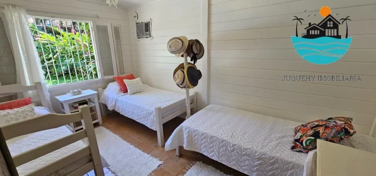 Imagem Casas para Alugar Temporada Juquehy - lado direito da praia, piscina e churrasqueira, 2 vagas 3 dorm,1 suíte, máx. 10 pessoas | Juquehy Imobiliária
